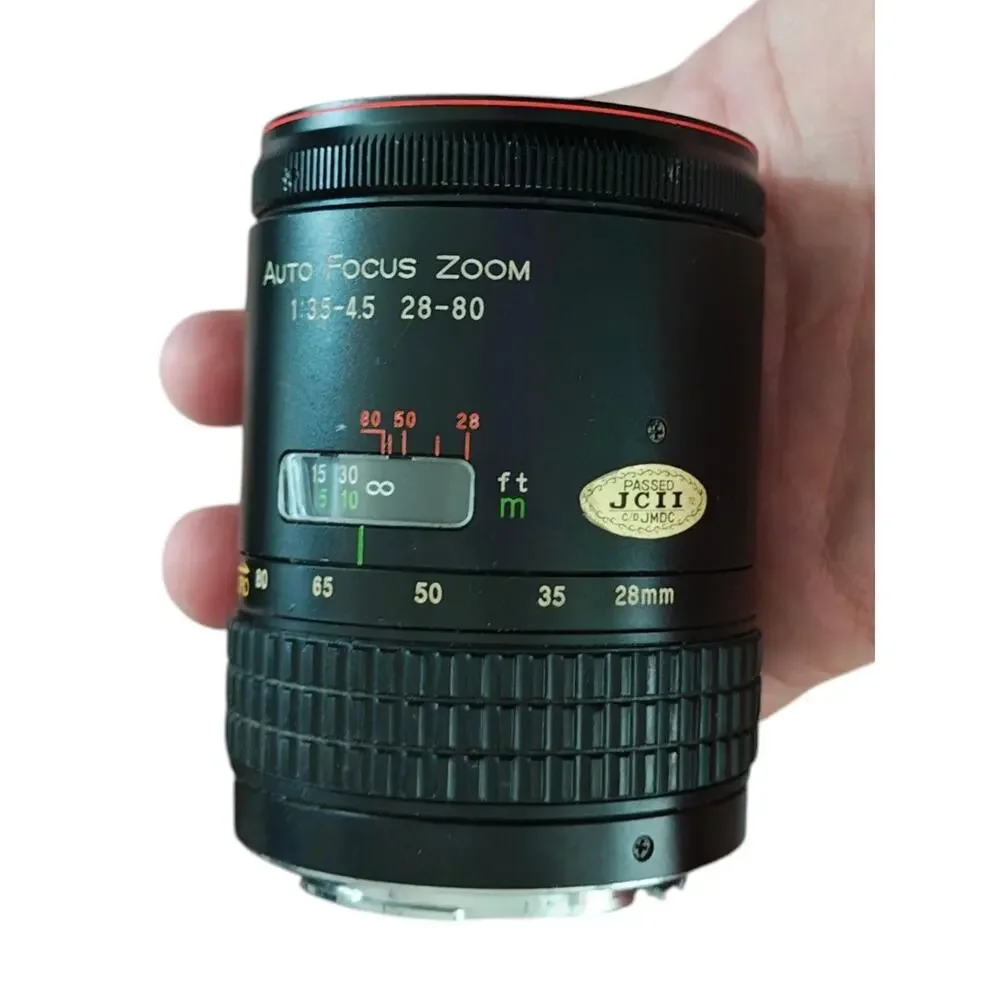 Prospec 28-80mm f/3.5-4.5 MC Minolta zoom Auto Focus Lens